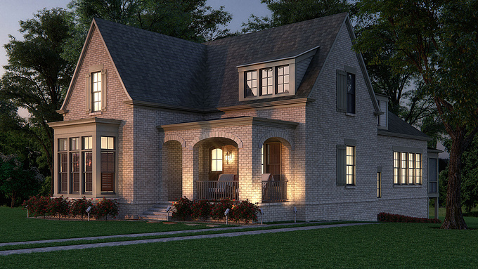 http://www.bobby-parker.com
What a pleasant project to work on. I really enjoy helping architects, builders, and developers show their clients what their client's dream house will look like. Architectural renderings really help the client get engaged and excited about their future dream home.