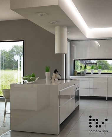 simple modern kitchen