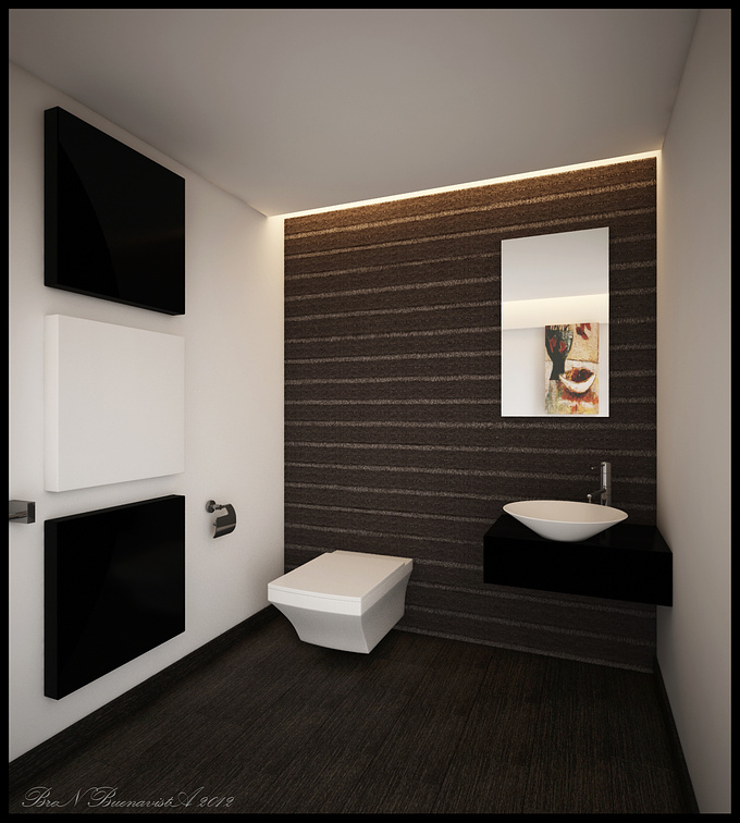 A 3d rendering of a bathroom. This is a part of 3D rendering of bathroom for my "bathroom collection V_01" hope you like it.