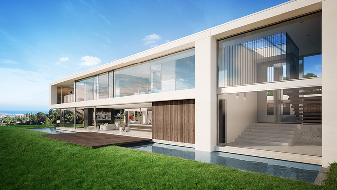 Berga&Gonzalez - Architectural visualization - http://renderingofarchitecture.com/architectural-visualization-luxury-house
Architectural visualization of a luxury house in Palos Verdes, Los Angeles.

For further info you can visit our website 