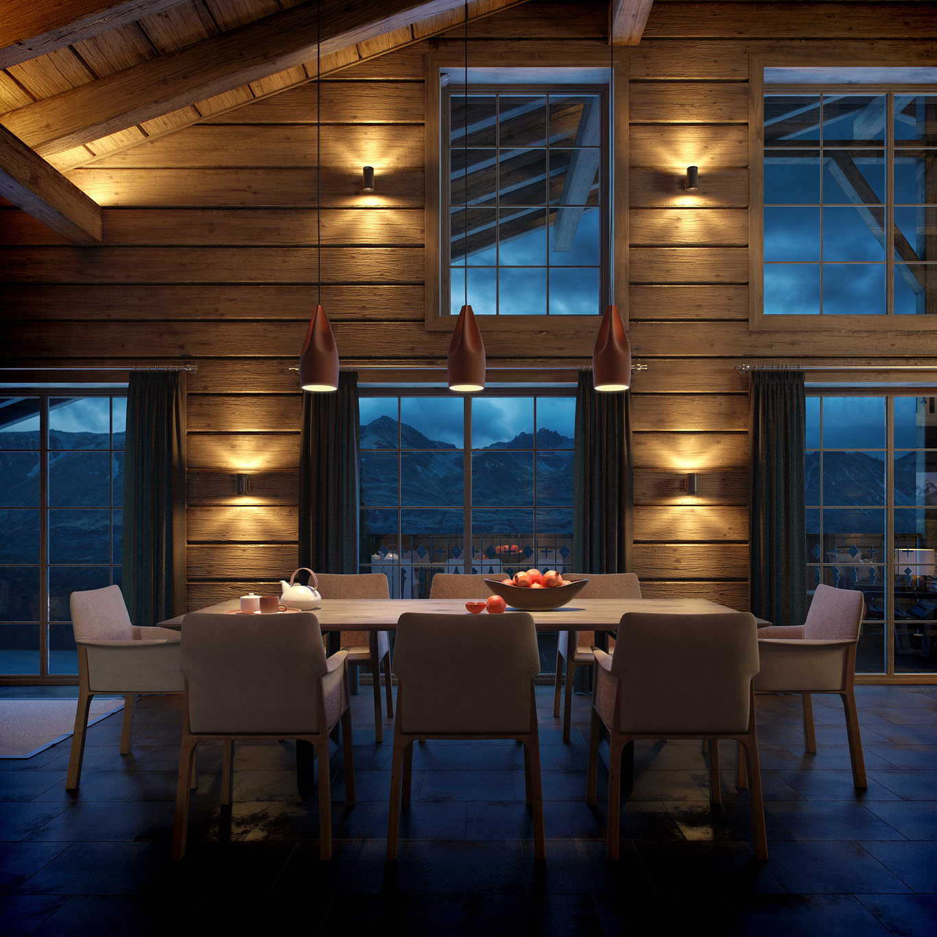 Evening Chalet 2 | Dmitri Revyakin - CGarchitect - Architectural ...