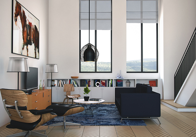 CGSogo - http://cgsogo.com
this is a living room done with 3ds max and rendered with vray.

All the models available here: http://cgsogo.com/store/interior-scene-007-2/