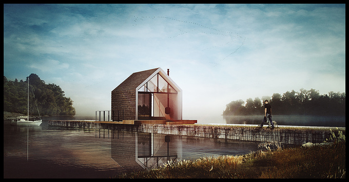 Lake House | omid hamidi - CGarchitect - Architectural Visualization -  Exposure, Inspiration & Jobs