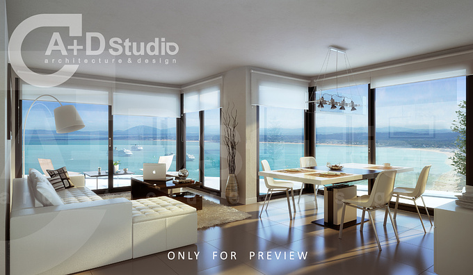 A+D Studio - http://www.aydstudio.com
A beautiful place with real views of Punta del Este´s bay