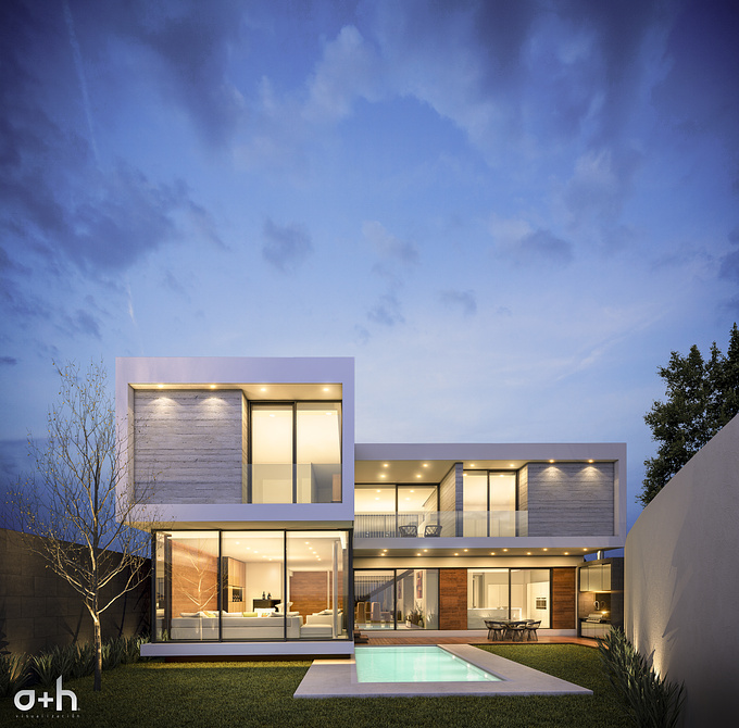 MA architects - http://a+h visualización
hecha con Revit, 3ds Max, vray y photoshop