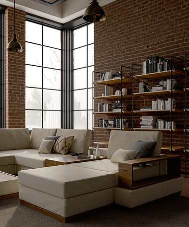 CGI - INDUSTRIAL APARTMENT | MODERN DESING