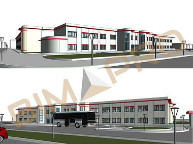 BIM Modeling and Coordination Services for Educational Project in Texas