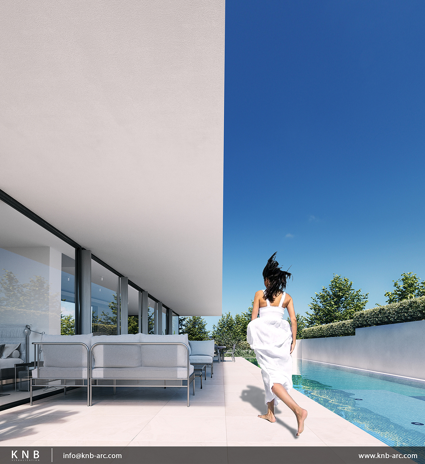 CGI-Swimming Pool | KNB Visuzalization - CGarchitect - Architectural ...