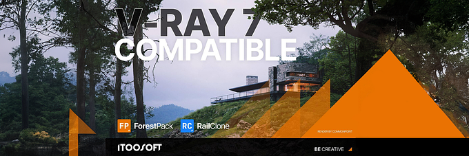 ForestPack and RailClone released for V-Ray 7