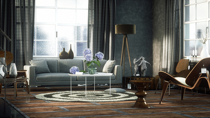  - http://www.myline.be
During those last years I realized that I created quite many models, for this new personal project I choose to put some of them in a furniture store and I used a old industrial building for that with few re-factoring and keeping the old concrete base environment.

As usual everything was modeled with Blender and render with Octane Render. In such a complex environment I suspected a lot of renders so I decided to only use the Direct Light Ambient Occlusion kernel to keep the rendering time under 1h, due to lack of indirect light with DL AO, some postpro was required to get a better lightning and all in all I'm quite satisfied with the result.

The rendering time was from 30min to 1h depending on the scene complexity and resolution.
Some images was rendered in 1200x1600 (portrait) and for landscape 2560x1440 and 4000x2000.
The scene is lit with sunlight and hdr map.

I'm preparing an online shop to provide my models for sale, hope to find the time to finish that and if so I'll be back soon with more info hopefully.



























