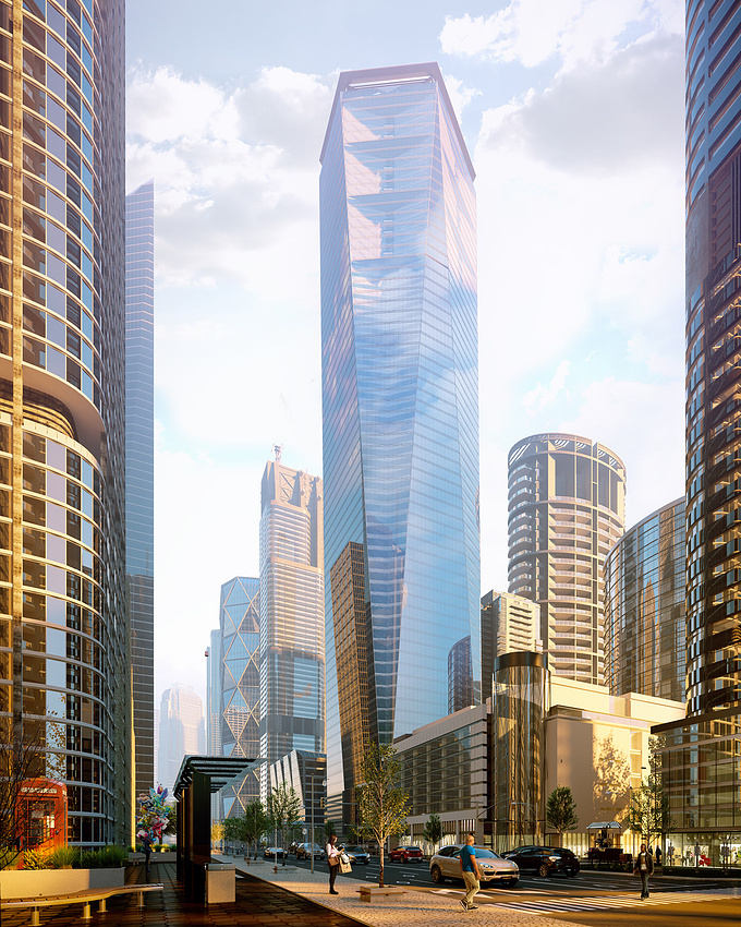 render expert - http://www.renderexpert.info
Galaxy Towers
Loc: New York