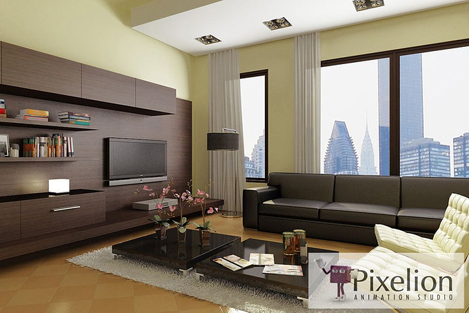 Pixelion Animation Studio - http://www.pixelionanimationstudio.com
 Pixelion Animation Studio
 
 
 3D Studio Max, Vray

 

Living Room 3