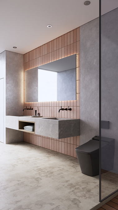 Natural Colour Bathroom Design