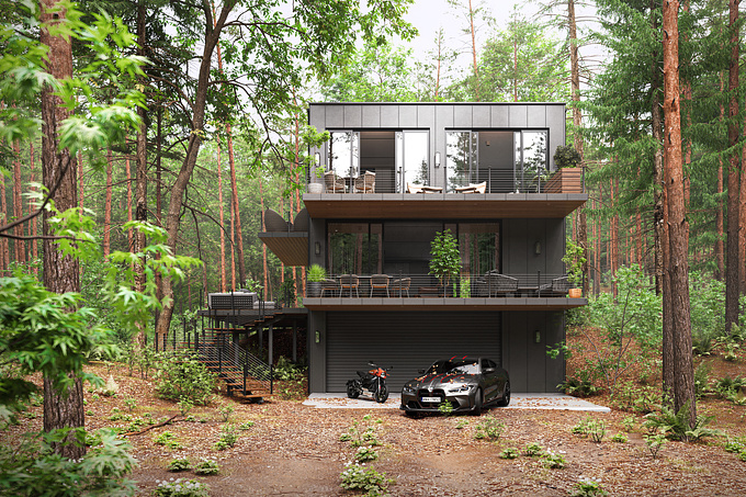 My Dream House in the pure forest.