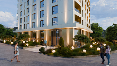 Exterior renders for residential project