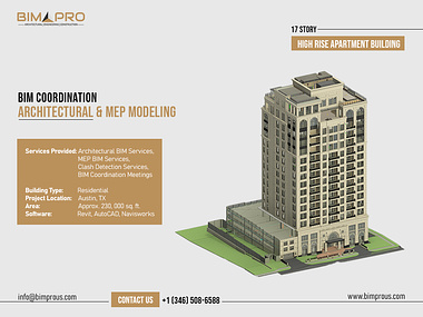 BIM Coordination Services for Residential Project in Texas