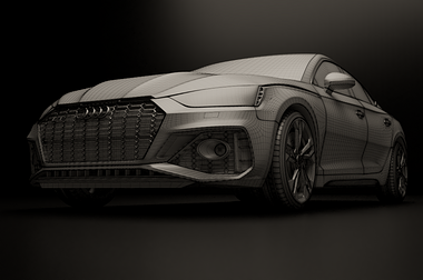 Audi RS5 Sportback 2021 3D Model