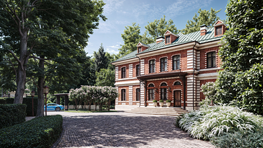 Renovation of a historic mansion.