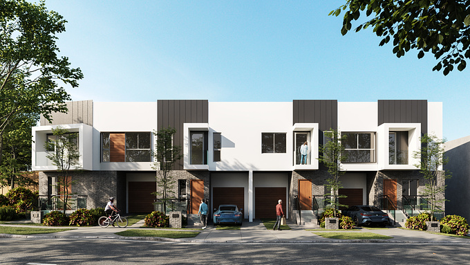 Streetscape Render - 101 Renton Ave Moorebank
Comissioned Project for a client at Australia
