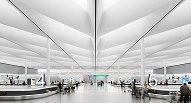 Stansted Airport New Baggage Reclaim Hall