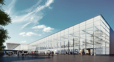 Stansted Airport New Arrivals building