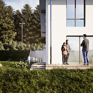 Visualization: Two-family house in Germany