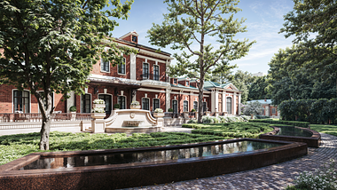 Renovation of a historic mansion.