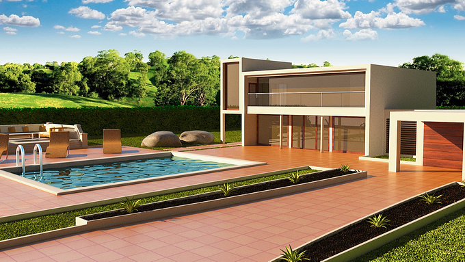 Modern Countryside Villa