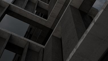 Office Complex Project - Brutalist Style