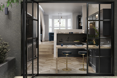 Dawson Graphite Kitchen