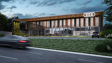 Audi Store façade