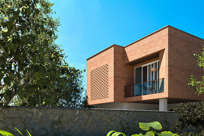 Contemporary single-family home in Brick