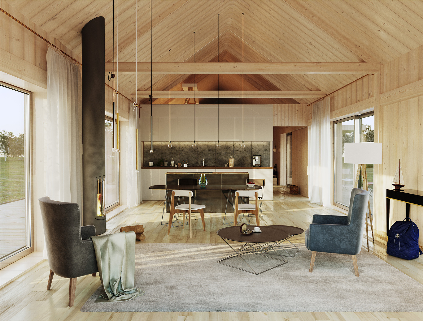 scandinavian cabin | al sw - CGarchitect - Architectural Visualization ...