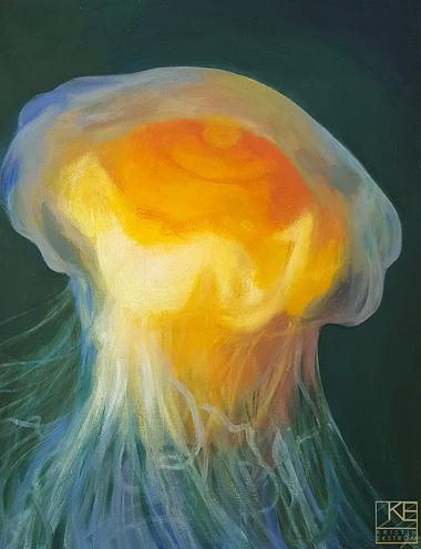 Jellyfish Paintings