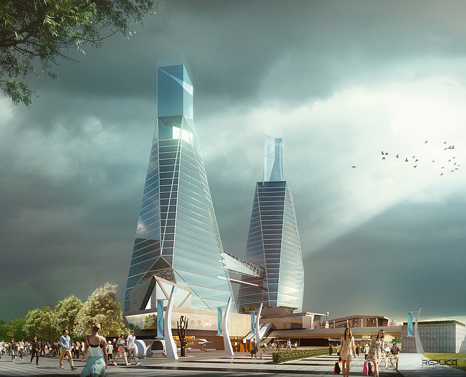 Replica Virtuals Pvt. Ltd. - http://www.replicavirtuals.com
One of our Visualisation for a project, The Megapolis Tower.