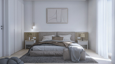 Interior Renders of a Residential Building​​​​​​​​​​​​​​