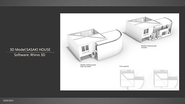 The 3D model of the famous SASAKI house | Project Completion: November 2021