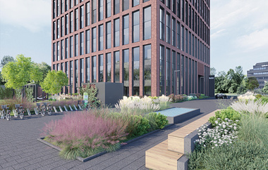 office building landscape architecture