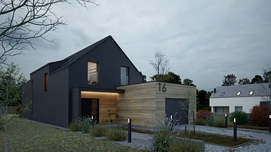 Visualizations of a single-family house 4