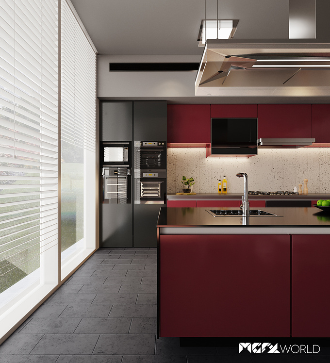 3D Modern Kitchen Visualisation by team MGFXWorld

Software : 3dsMAX Corona Photoshop