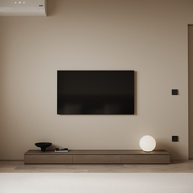 MINIMALISTIC LIVING ROOM