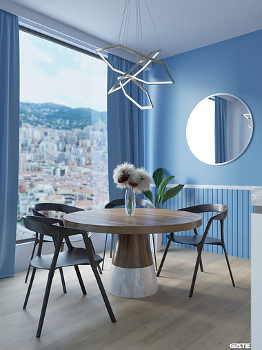 Blue Apartment